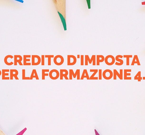 redito imposta formazione 4.0 - trsconsulting