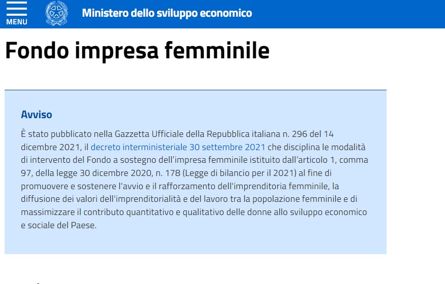 fondo perduto imprenditoria femminile invitalia - trsconsulting